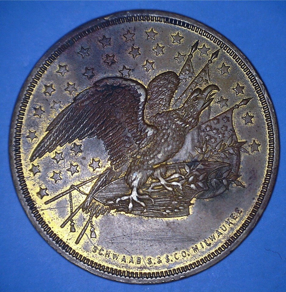 UNLISTED SO-CALLED DOLLAR - 1914 BATTLE OF VERA CRUZ - SCHWAAB S & S - *03440548