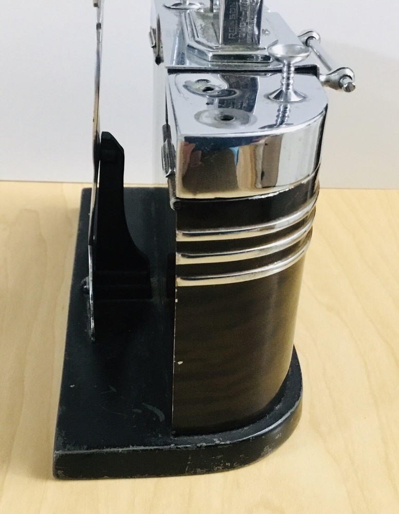 1935 Ronson Touch Tip Art Deco Bartender Lighter