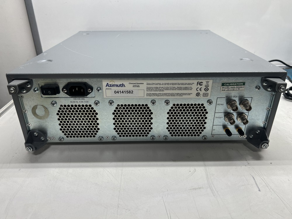 Azimuth ACE-MX2 Channel Fade Emulator