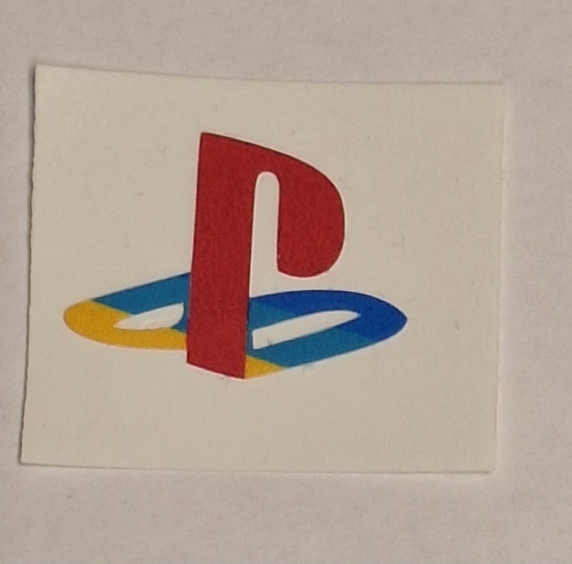 PlayStation PS5 Console RETRO Classic Logo (Sticker ONLY) Custom