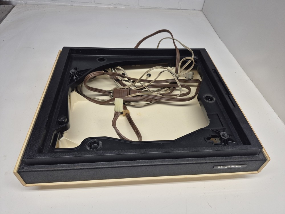 Magnavox Turntable Record Player Plastic Plinth Box