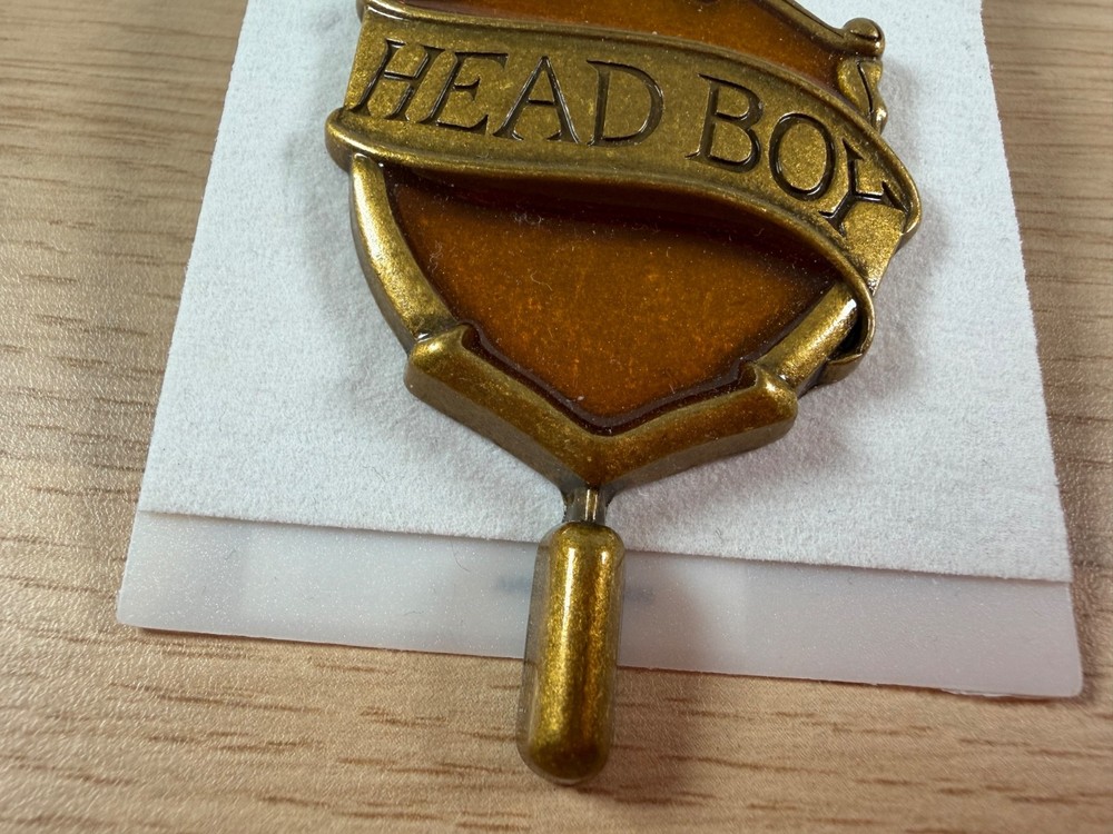 Harry Potter Studios Hufflepuff Head Boy Pin