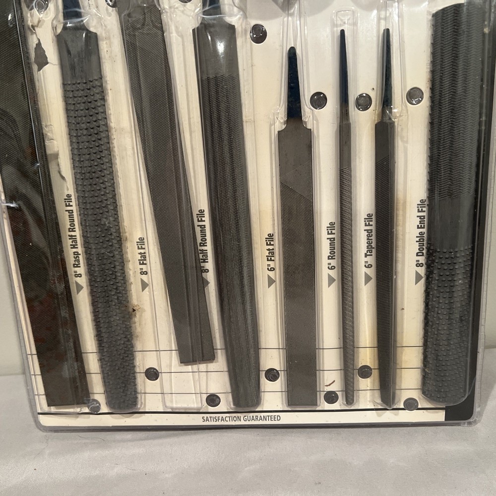 Master Mechanic 9-Pc. File Set with Pouch - 527721