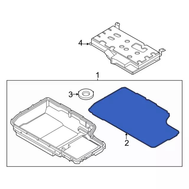Genuine Ford Pan Gasket PC3Z7F396A