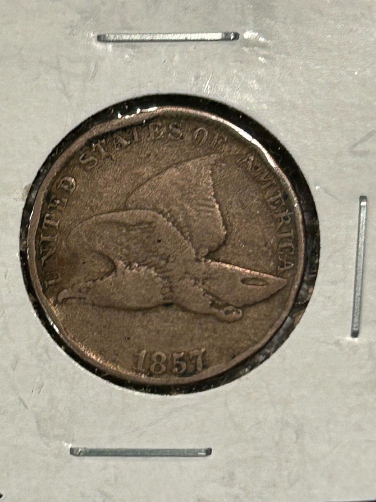 Flying eagle cent 1857