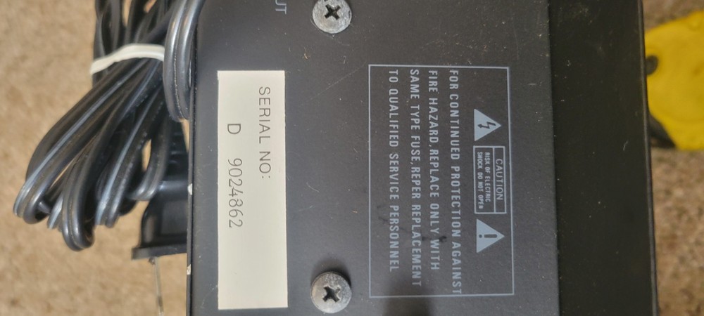 Texas Audio DS-9900 Audio Stereo Pre-Amp EQ Sound Effect Echo Unit Untested