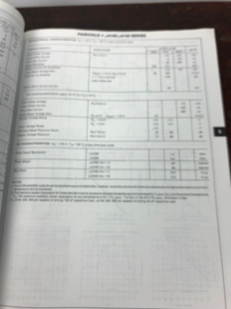 1979 Fairchild Linear OP Amp Data Book