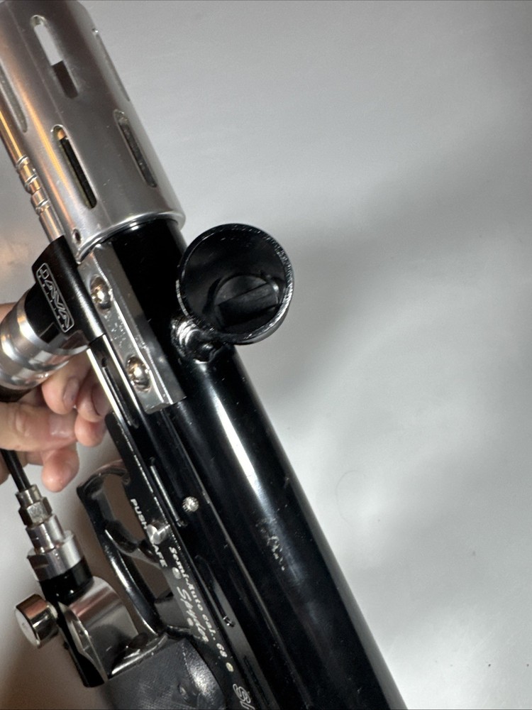 Kingman Spyder Shutter Paintball Gun Java Edition .68 Cal Kit In Box