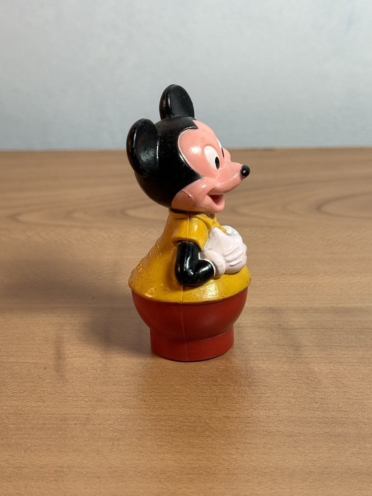 Vintage Mickey Mouse Figure 2.75”