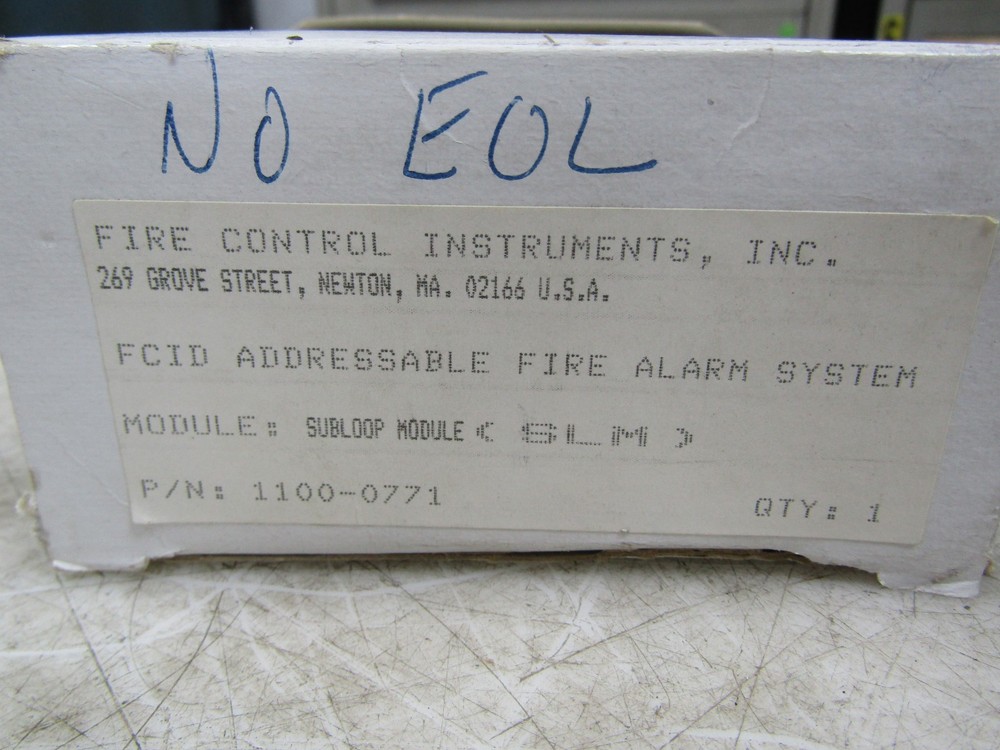💥NEW FCI SLM SUB LOOP MODULE 1100-0771