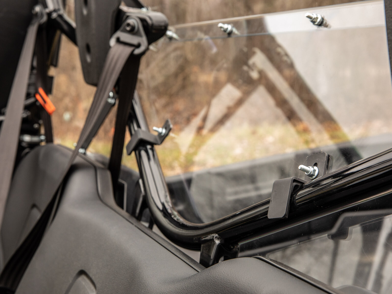 SuperATV Light Tint Rear Windshield for Honda Pioneer 1000 (2016+)