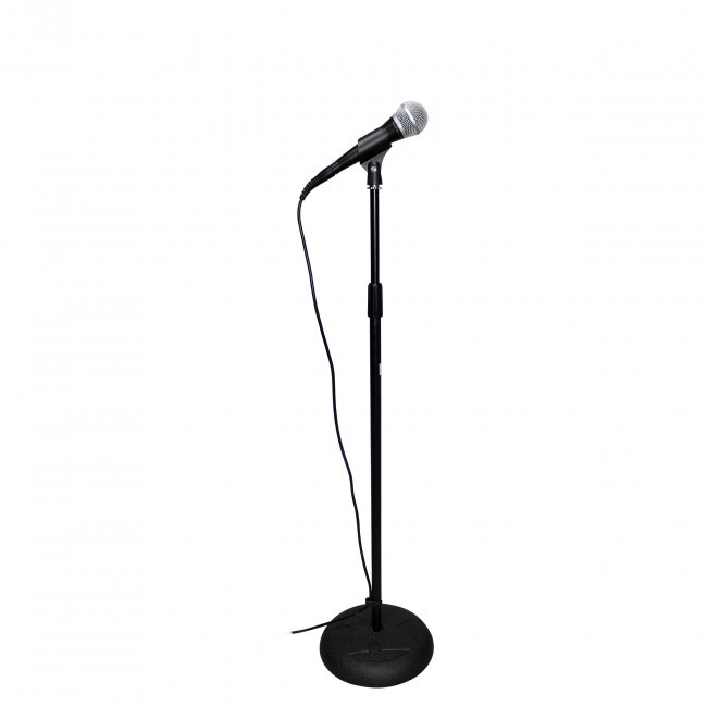 Pro X Round Base Microphone Stand W/Boom