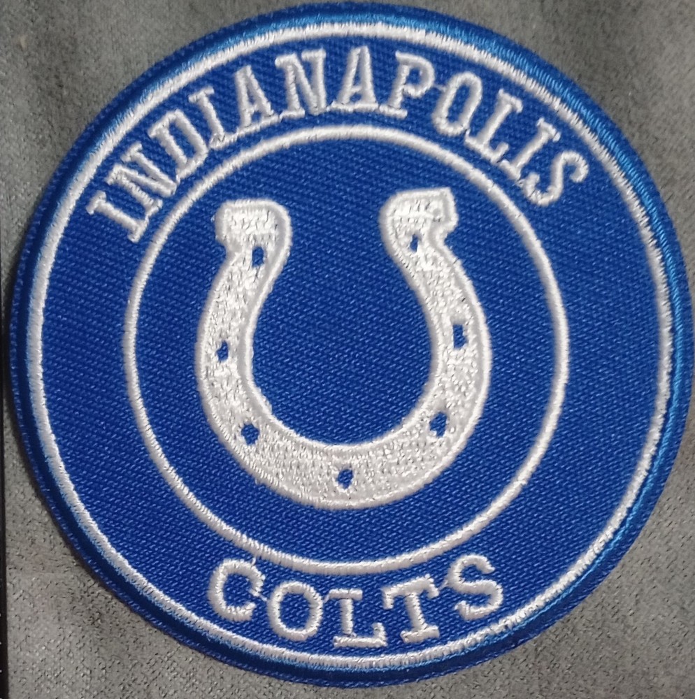 INDIANAPOLIS COLTS IRON ON PATCH