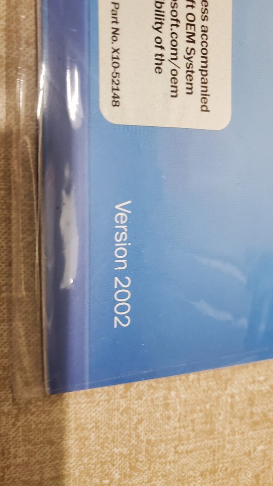 MICROSOFT WINDOWS XP PROFESSIONAL FULL OPERATING SYSTEM MS WIN PRO =NEW SEALED=