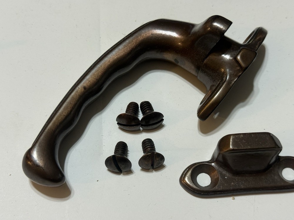 NOS SOLID BRASS DONOVAN SER S2 P2645 CAM HANDLE TRANSOM WINDOW LATCH VINTAGE WOW