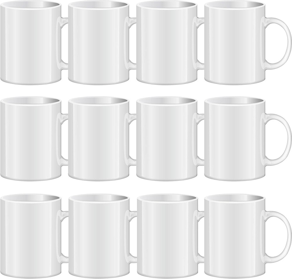 Sublimation Tazas Para Sublimacion 12 Pack