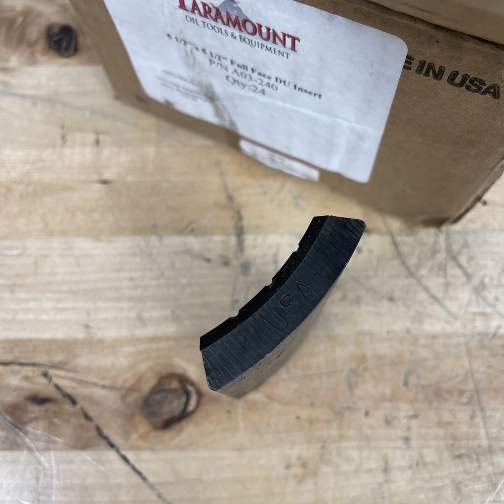 24 Pack Paramount Oil Tools Full Face DU Slip Inserts A03-240 New