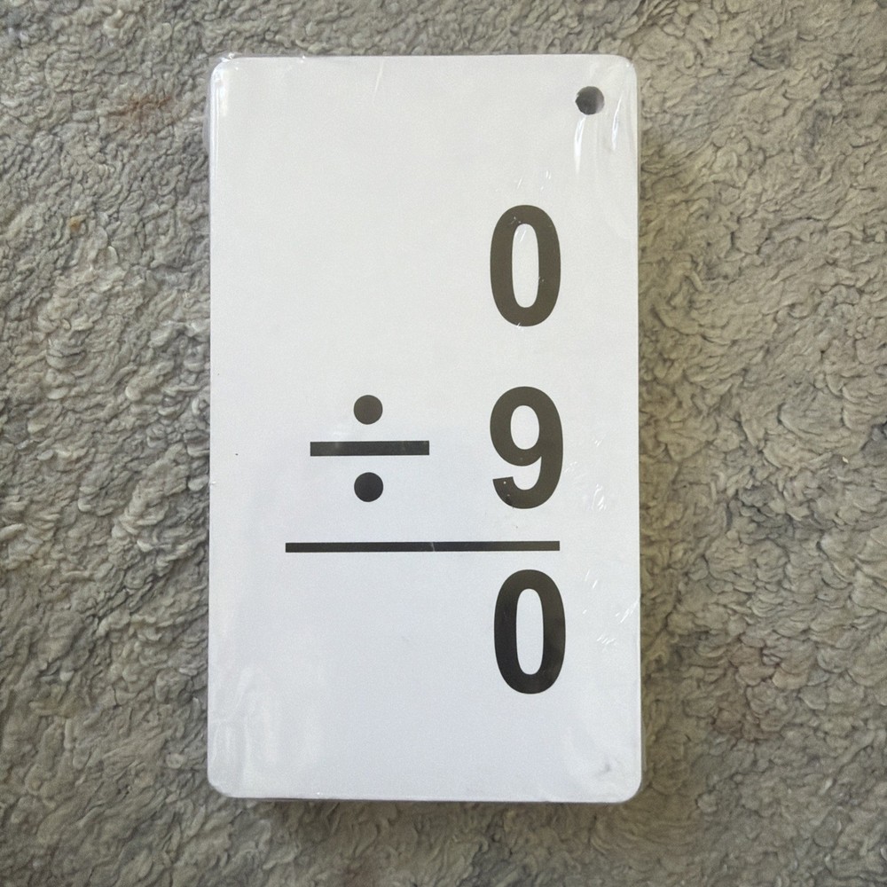 54Pcs Early Educational Arithmetic Cards for Prelearning Multiplication