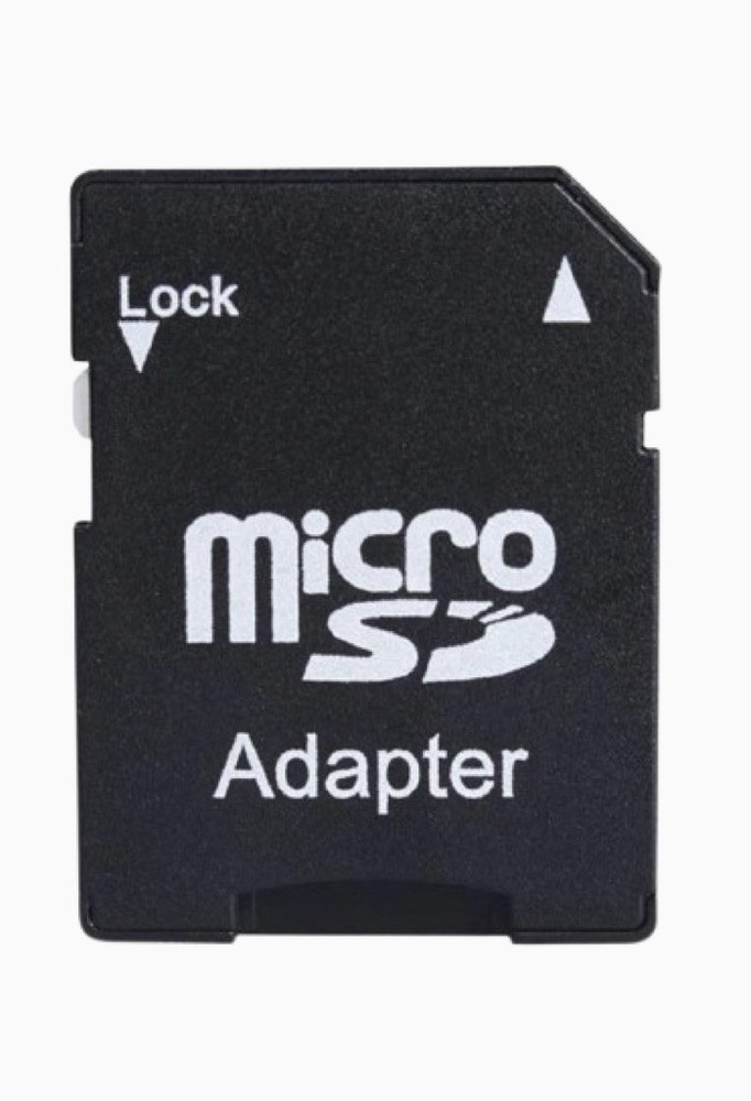 2 MicroSD to SD Card Adapters - Universal Compatibility