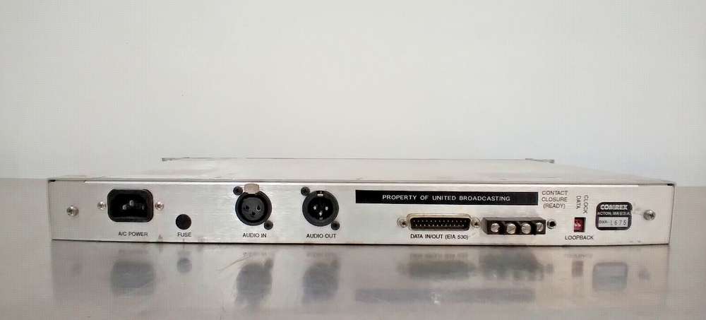 Comrex DXR.1, G722 Digital Audio Codec