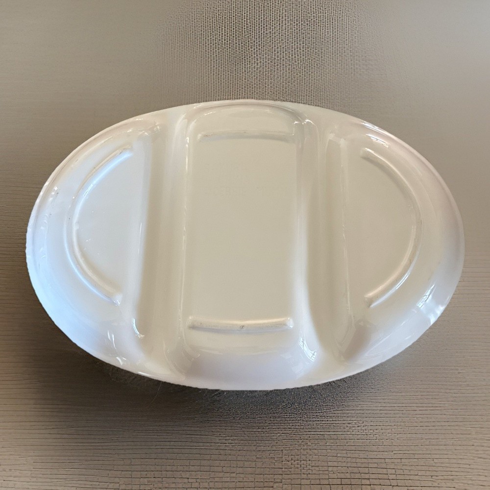 Sakura Jolly Snowman 3 Section Serving Tray Debbie Mumm