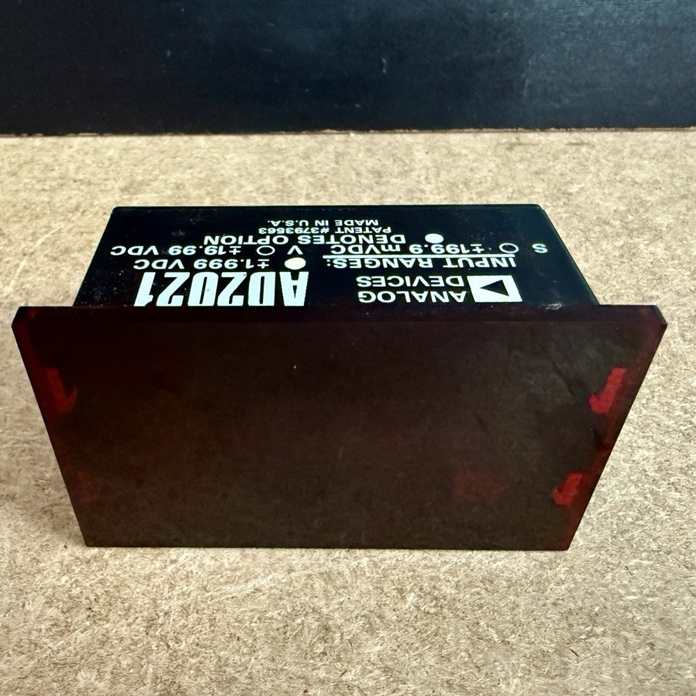 Analog Devices AD2021 Digital Display Vintage Panel Meter