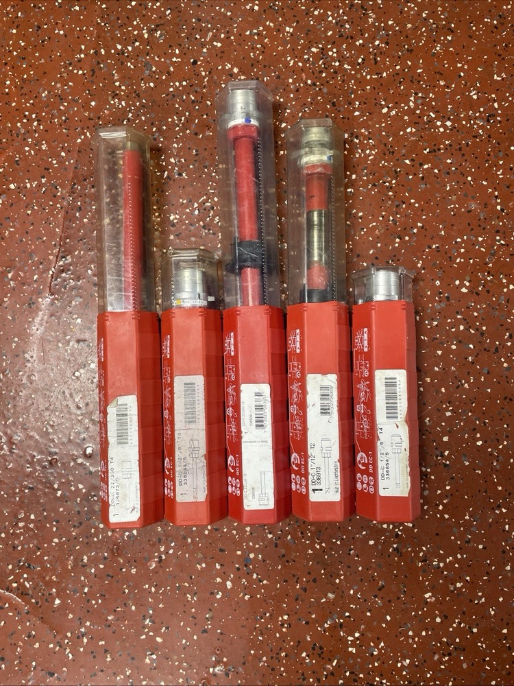 Hilti Diamond Core Drill Bits - 5 (DIFFERENT SIZES)