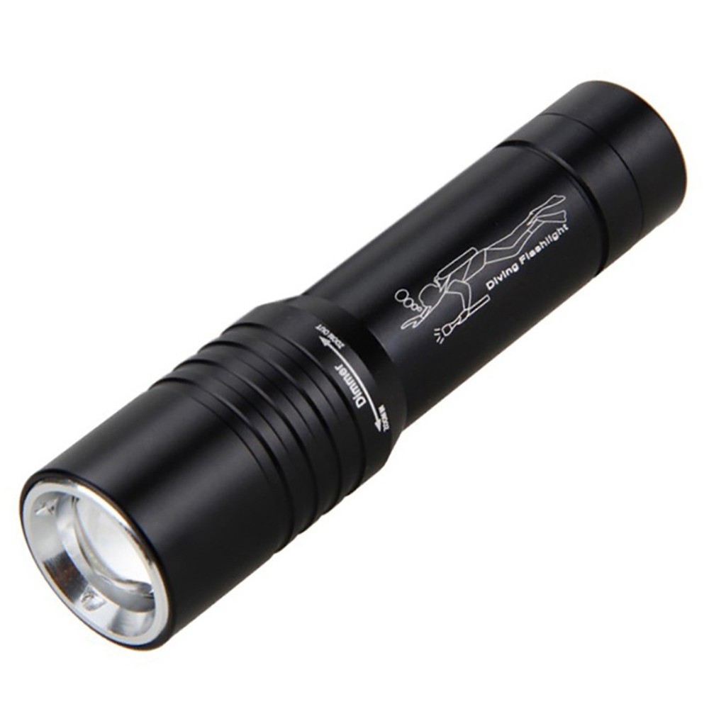 Scube Diving Flashlight 1200LM Waterproof Torch for Underwater Exploration