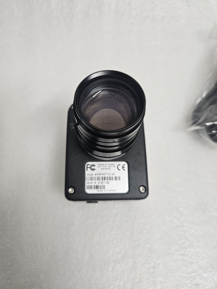 Lumenera Infinity 2 Microscope Camera INFINITY2-3C W/ Navitar Lens