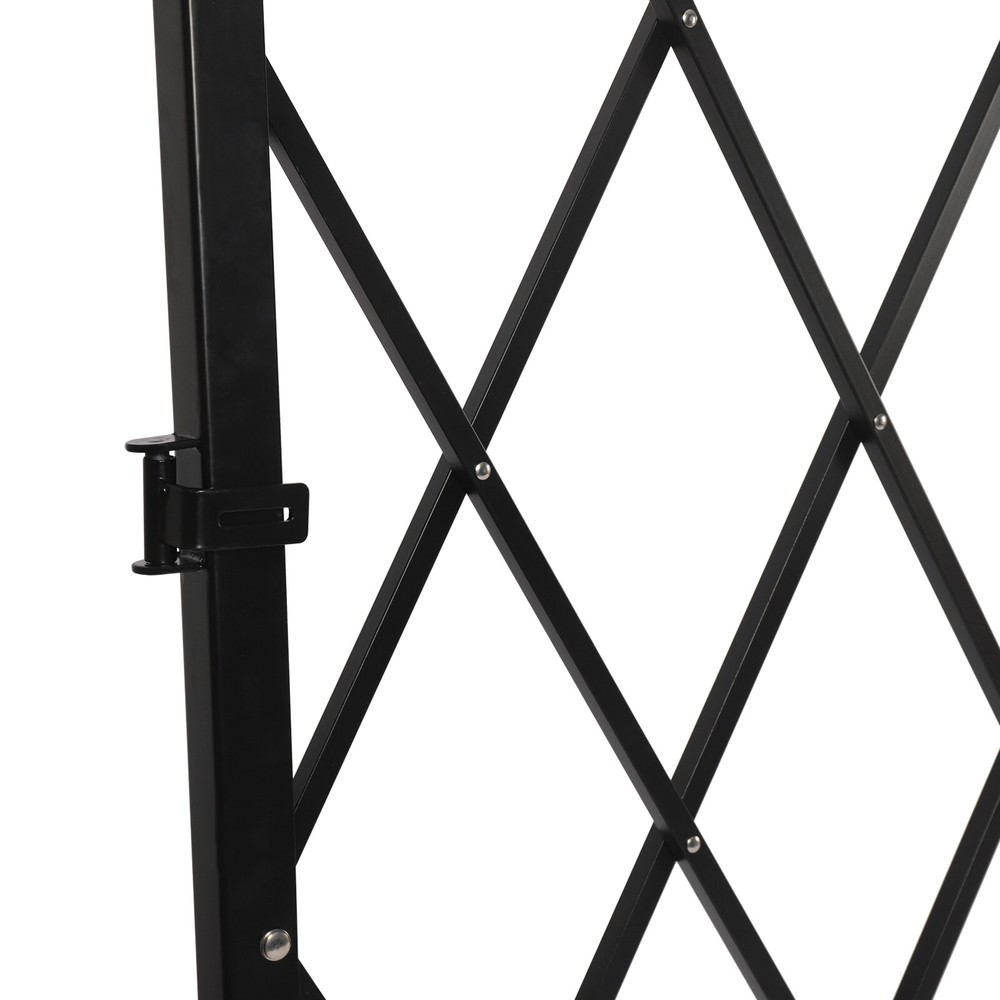360° Rolling Barricade Gate Folding Security Gate Expanding Security Door 2.2*2m