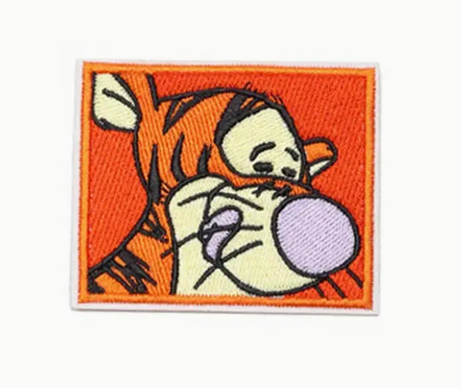 TIGGER - DISNEY - Embroidered Iron-On/Sew-On Patch
