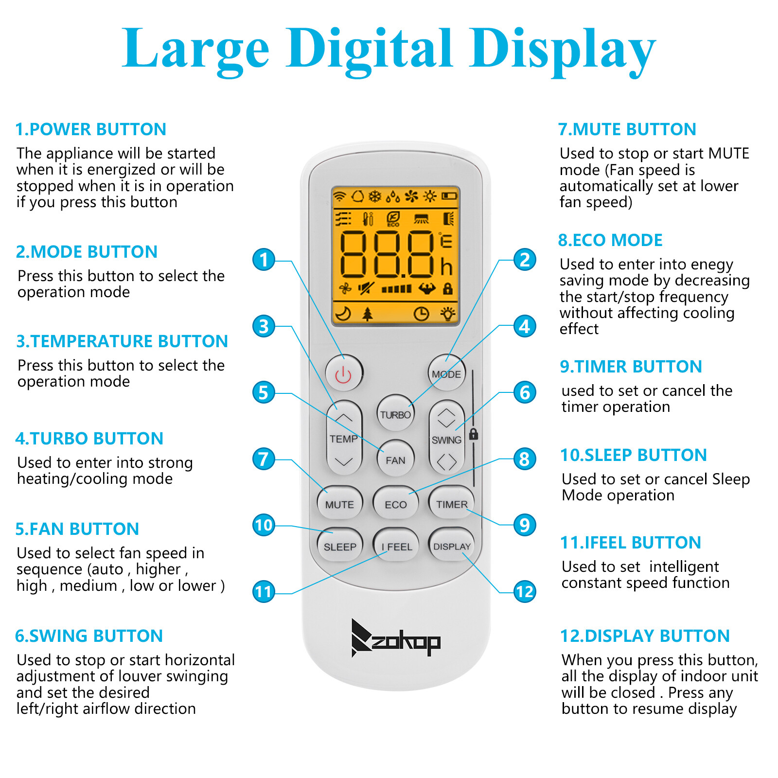 18000 BTU Mini Split Air Conditioner 230V Heat Pump 19 SEER INVERTER AC Ductless