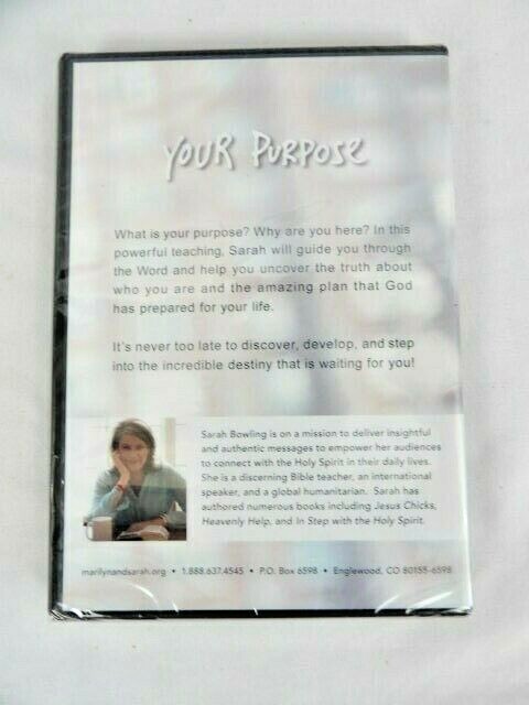 Your Purpose Sarah Bowling DVD New Sealed