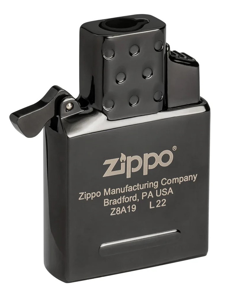 Zippo Single Torch Butane Lighter Insert - Black