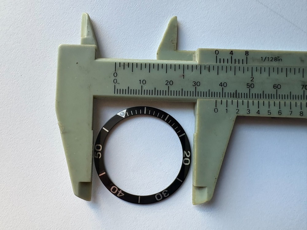 Old version Genuine ORIS Top Bezel Insert Ring Divers 7533 7533P 7533A Ø 44mm
