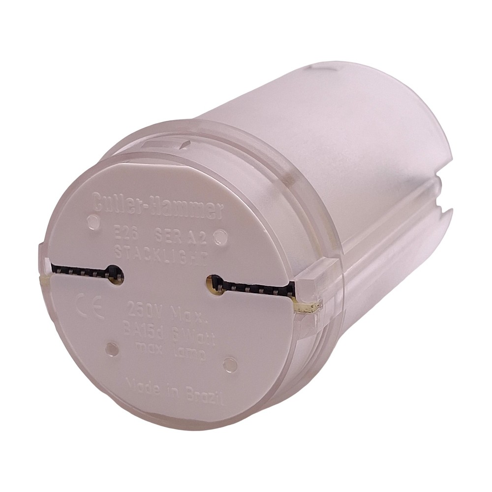 Cutler-Hammer E26B3V2 LED Tower Stacklight, Green, Incandescent, 24VDC Lamp