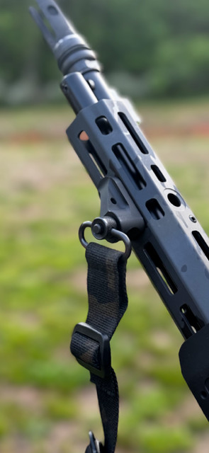 QD attachment Uncle Mikes sling mount/ finger stop