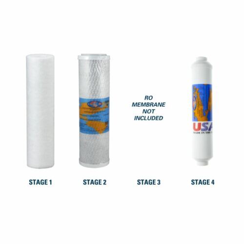 Ultima VI Compatible RO Replacement Filter Kit (Membrane Sold Separately)