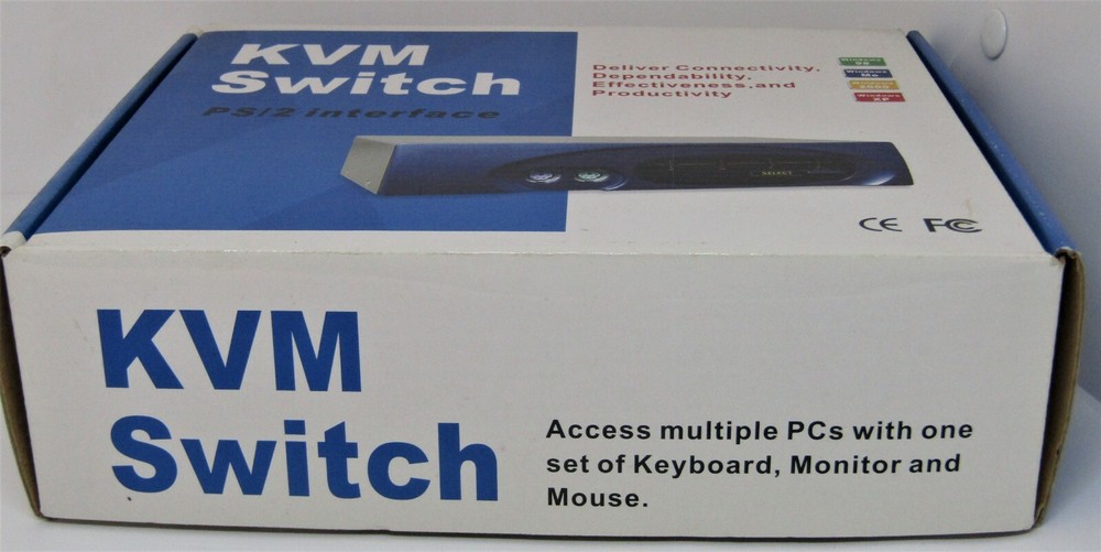 KVM Switch PS/2 interface, Deliver Connectivity, Dependability, Effectiveness an
