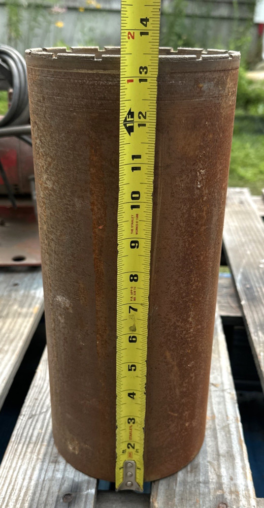6” x 13.5" Core Drill Bit Diamond Core Drill Bit
