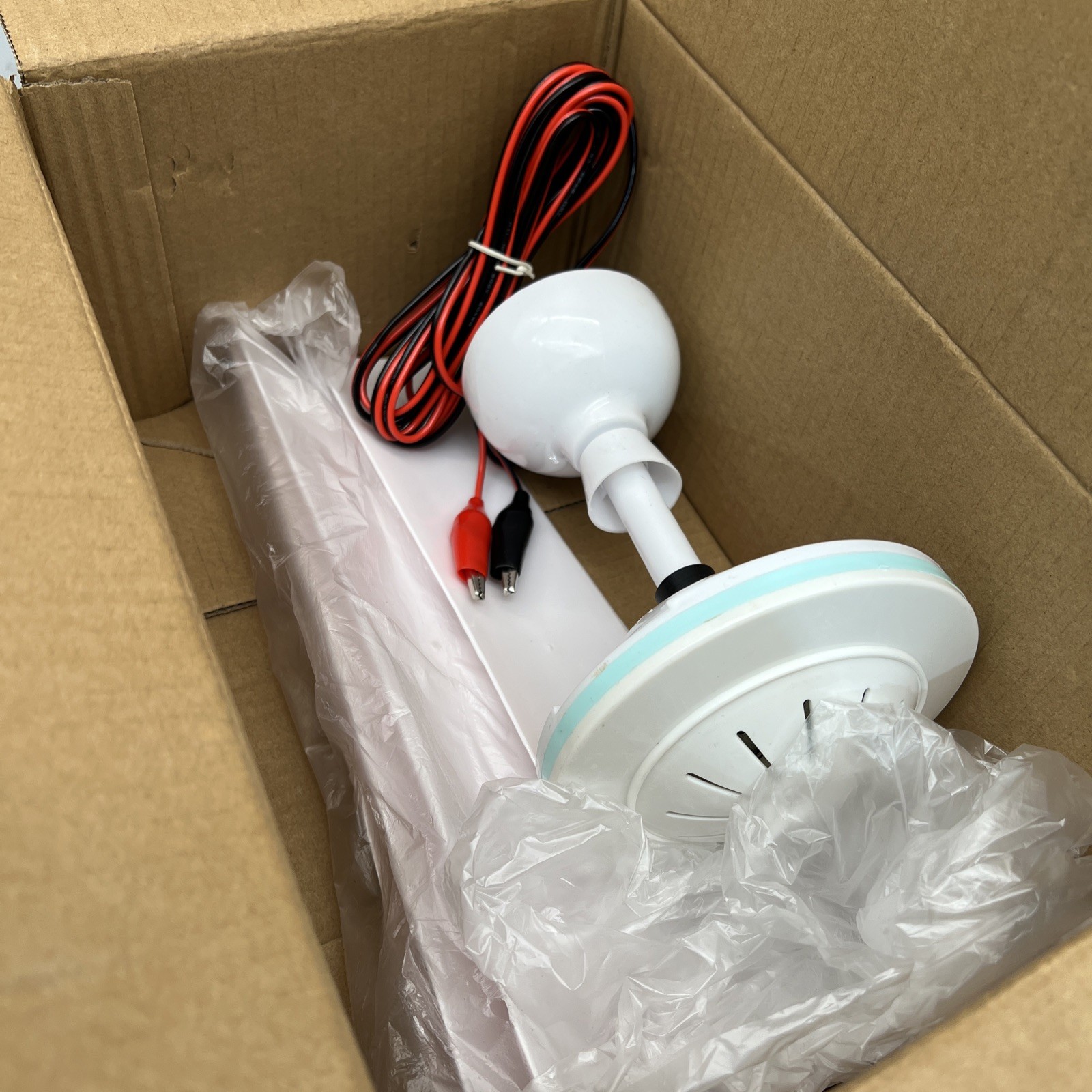 sunlar 28" inch 12V DC Ceiling Fan 12 Volt Portable gazebo fan New