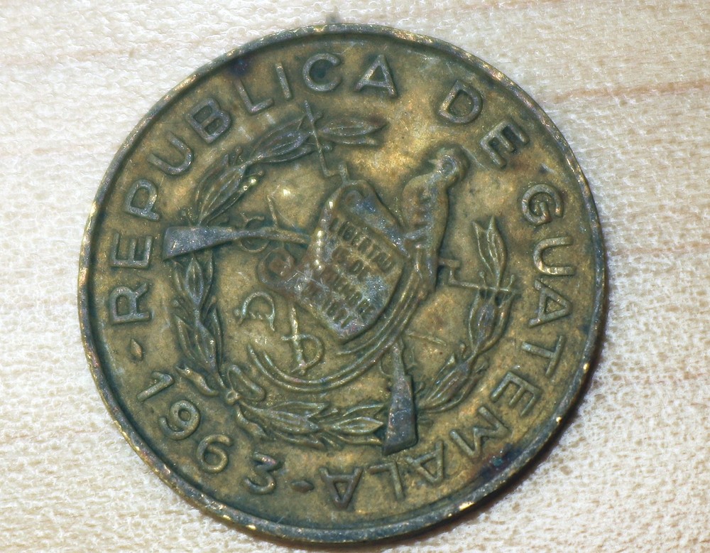 1963 Guatemala 1 Centavo