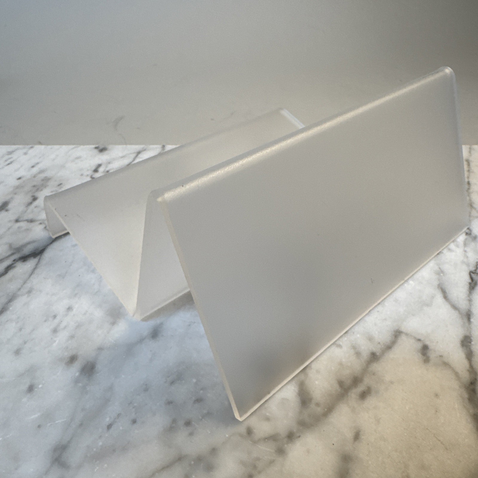 1988 Leica “My Point of View” Frosted Camera Display Stand 6”