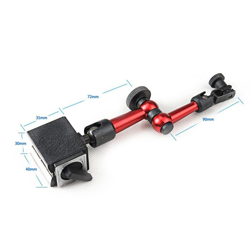 Adjustable Metal Base Stand Holder for Dial Test Indicator , 8 inch