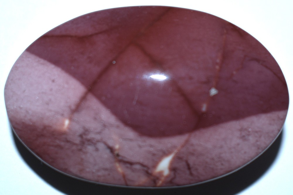 Beautiful Mookaite Palm Stone 2"/54 Grams