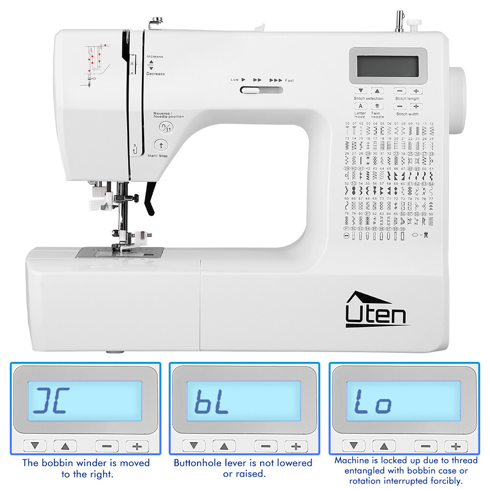 Portable Electronic Sewing Machine Computerized Crafting Mending Machine for DIY