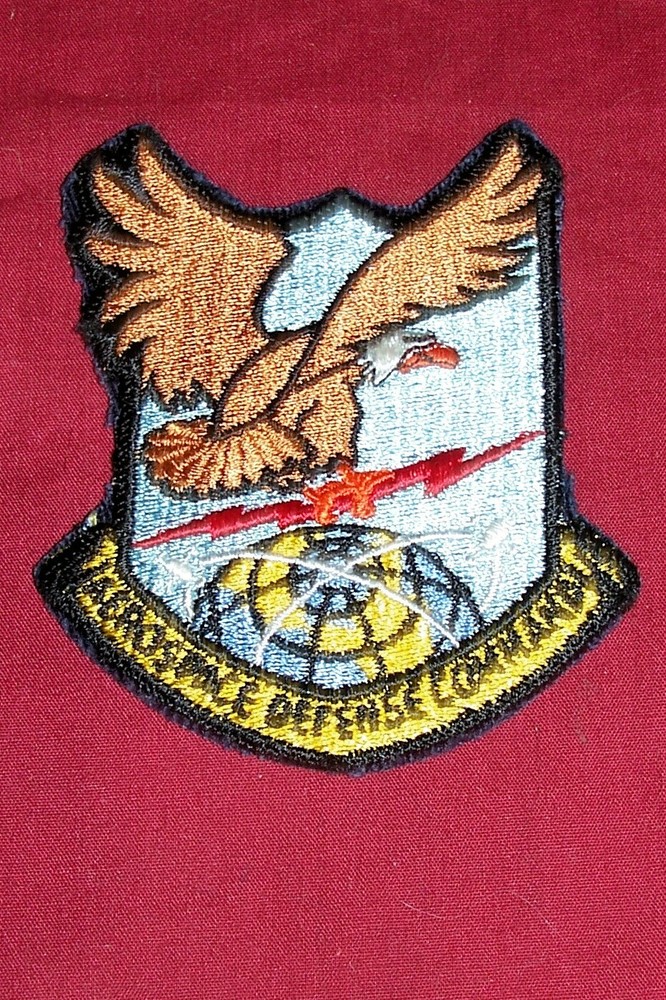 Vintage USAF Aerospace Defense Command Patch US Air Force Hat Coat Jacket Old GI