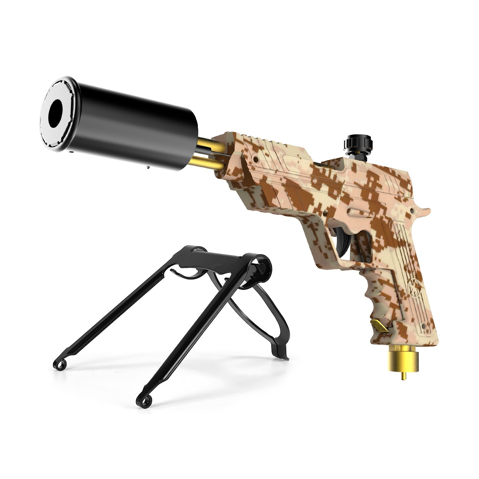 4ALLTECH Propane Cooking Torch Gun Kitchen Blow Torch Flame Thrower Fire Gun