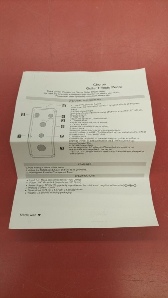 Iset Mini Pedal Effector