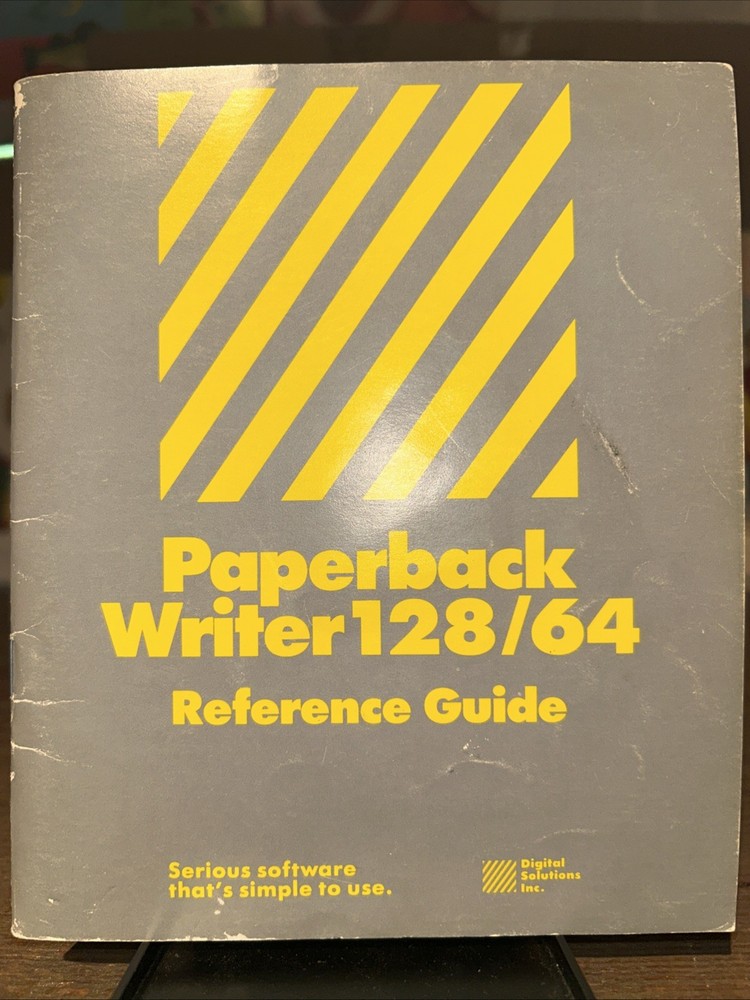 Paperback Writer 128/64 Reference Guide Only